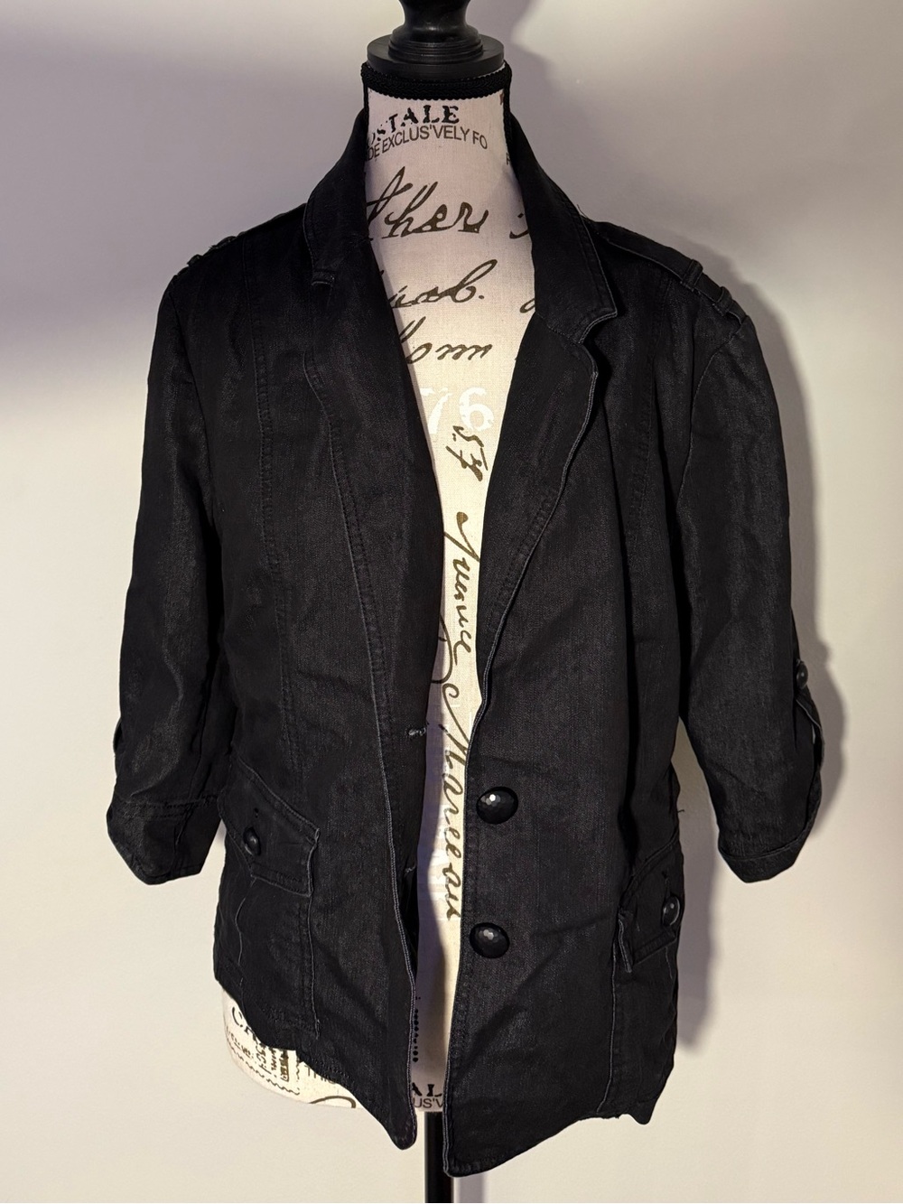 Women’s Black Casual Blazer Jacket
